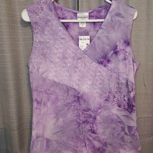 NWTs Fashion bug purple tank top 💜